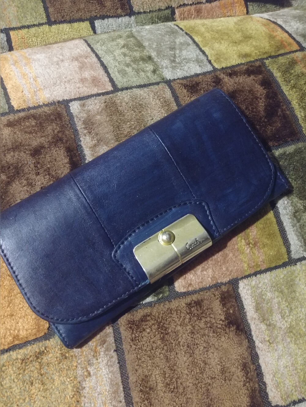 Coach Blue Wallet